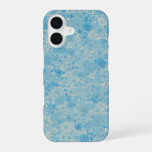 Light Blue Floral Field Phone Case