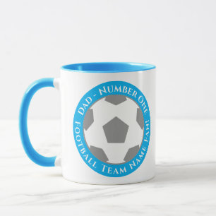 Light Blue – Fresh and Fun Football Dad Mug