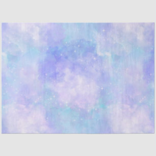 Light Blue Galaxy Series Design 2 Tissue Paper