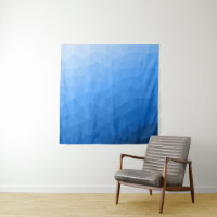 Light blue gradient geometric mesh pattern