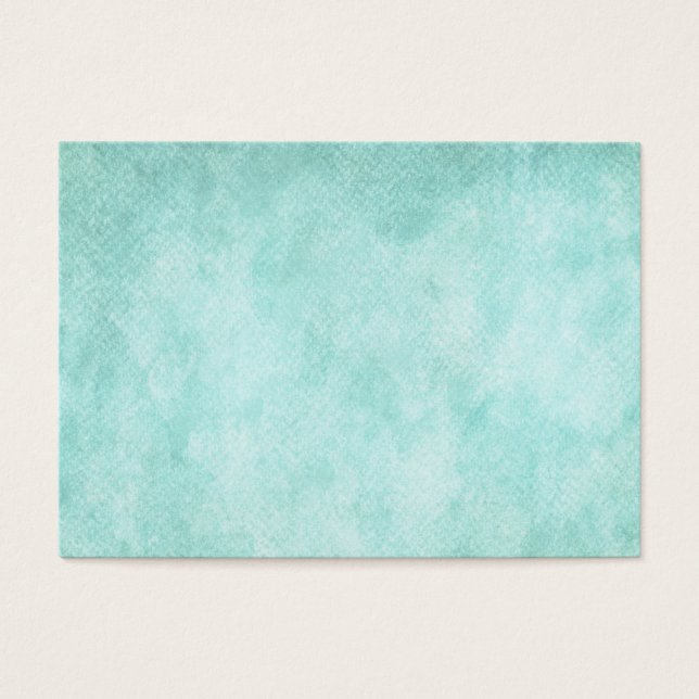 Light Blue Green Watercolor Paper Background Blank (Front)