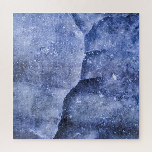 Light Blue Impossible Jigsaw Puzzle (Vertical)