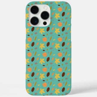 Light Blue Leaf iPhone Case