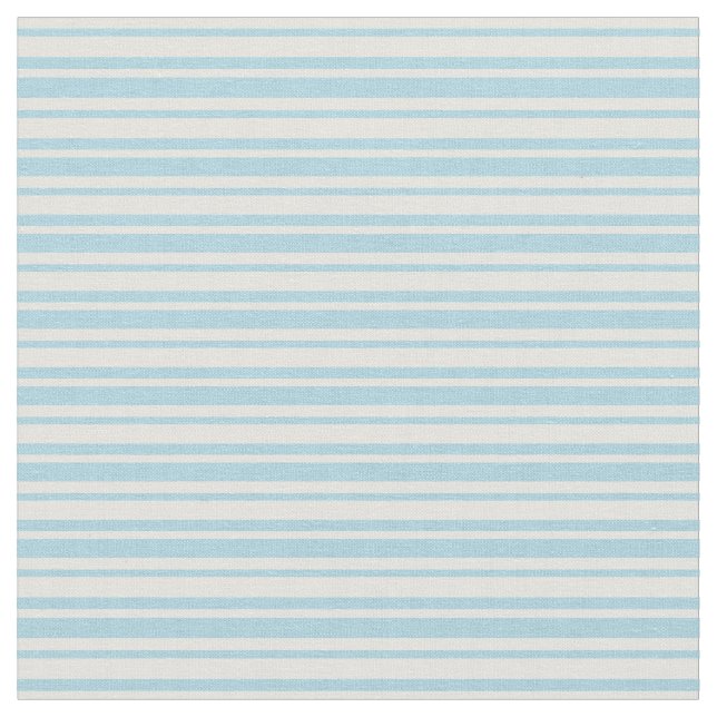 Light Blue & Light Cyan Coloured Pattern Fabric (Close Up)