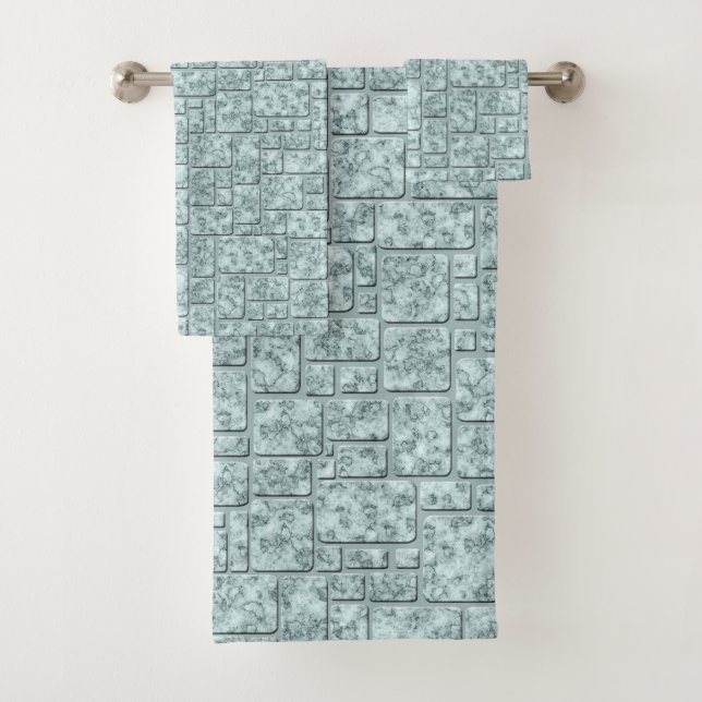 Light blue, loft bath towel set (Insitu)