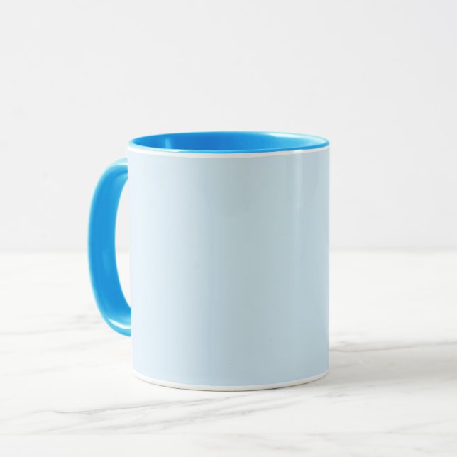 Light Blue Mug (Front Left)