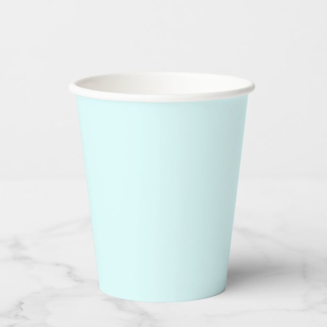 Light Blue Paper Cup (Front)