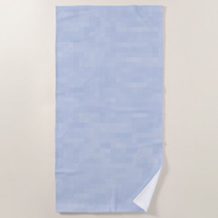 Light blue pattern - beach towel