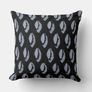 Light blue pattern wedding pillow. cushion