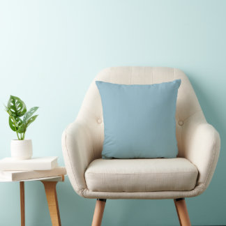 Light Blue Plain Colour Cushion
