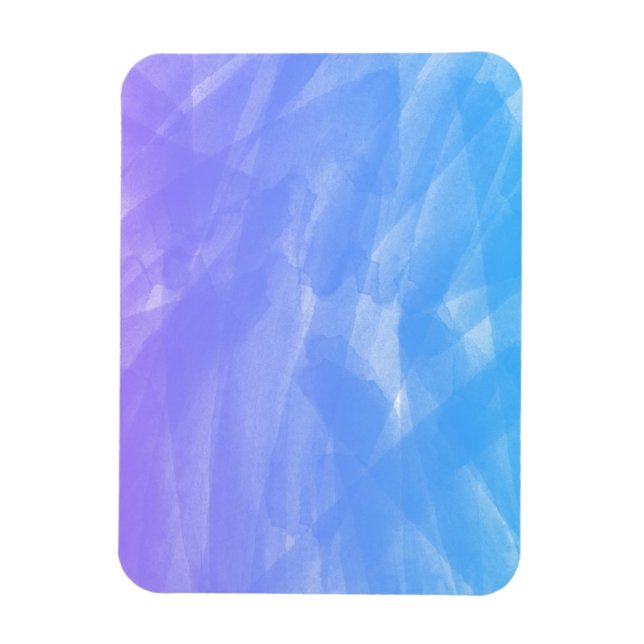 LIGHT BLUE PURPLE CRYSTALS BACKGROUNDS WALLPAPERS MAGNET (Vertical)