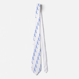 Light Blue Ribbon Tie