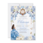 Light Blue Royal Princess Sweet Sixteen Birthday