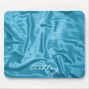 Light Blue Satin - Computer Mousepad