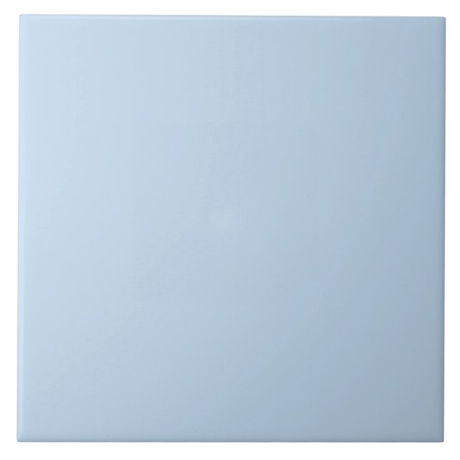 Light Blue Simple Solid Tile (Front)