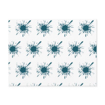 Light Blue Snow burst Christmas