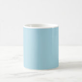 Light Blue Solid Colour Coffee Mug (Center)