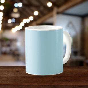 Light Blue Solid Colour Coffee Mug