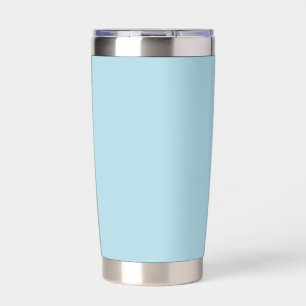 Light Blue Solid Colour Insulated Tumbler