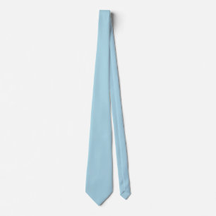 Light Blue Solid Colour Neck Tie