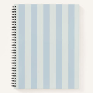 Light Blue Stripes Notebook