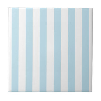 Light Blue Stripes Tile