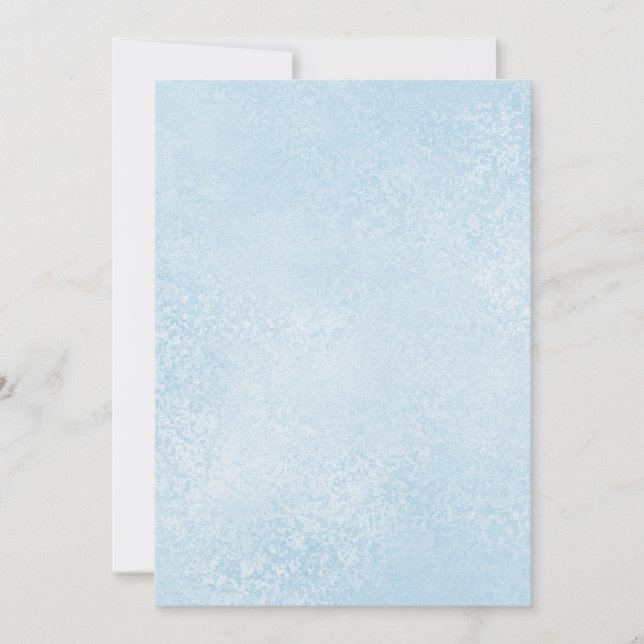 Light Blue Swirls Blank Printable Paper (Front)