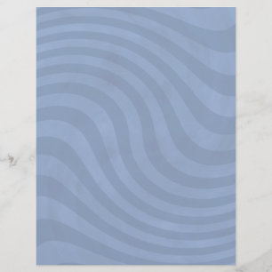 Light blue wavy stripes flyers for your text