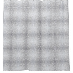Light Bluish-Grey Textured Look Shower Curtain