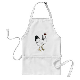 Light Brahma Rooster Poultry Farmer Chicken Chef Standard Apron