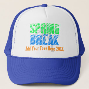 Light Bright Spring Break Trucker Hat