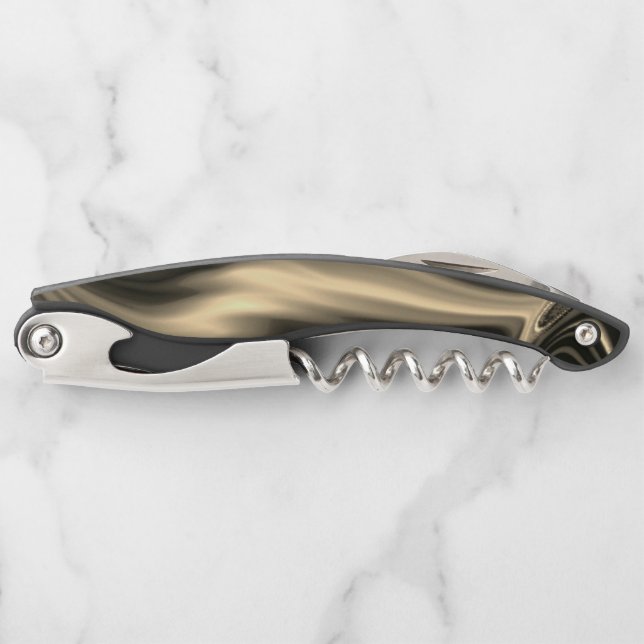 Light brown and beige curves. corkscrew (Front)