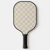 Light Brown and Off White Chequerboard