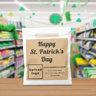 Light Brown Business Brand, St. Patrick's Day, Favour Bags