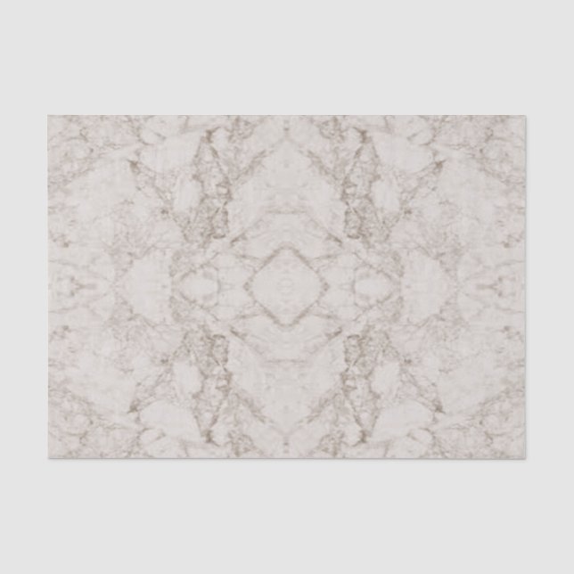 Light Brown Marble Look Tissue Paper (Front)