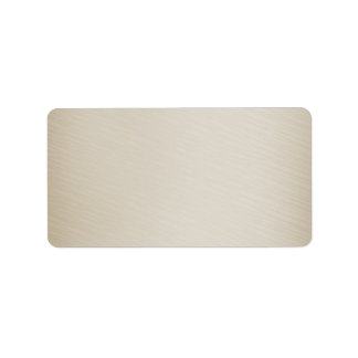 Light brown texture label