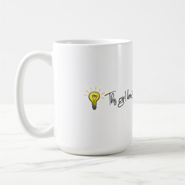 Light Bulb Coffee Mug (Left)
