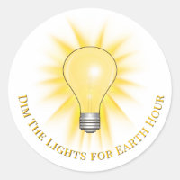 Light Bulb Dim The Lights Earth Hour