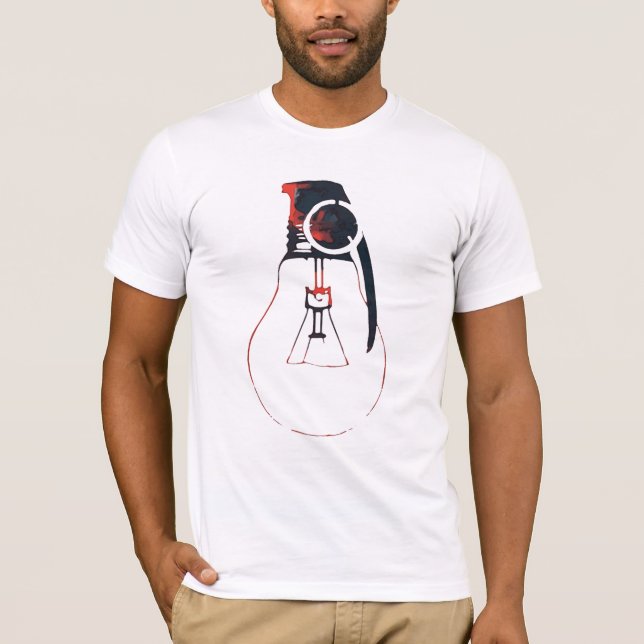 Light Bulb Grenade T-Shirt (Front)