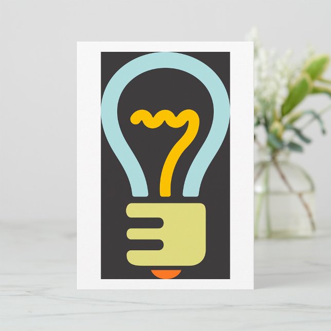Light Bulb Icon Invitations (Creator Uploaded)