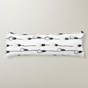 Light Bulbs Body Cushion