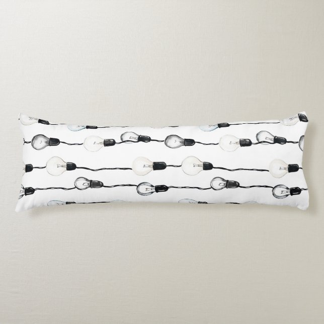 Light Bulbs Body Cushion (Front)