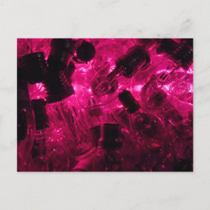 LIGHT BULBS POSTCARD