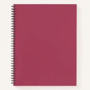 Light Burgundy  (solid colour)  Notebook