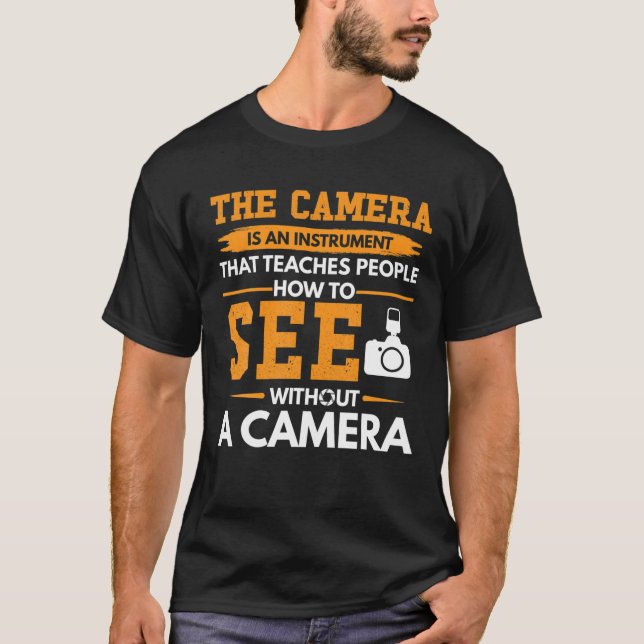 Light Camera Action Cameraman T-Shirt (Front)