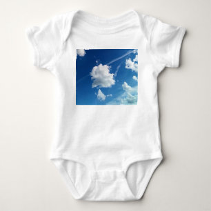 Light clouds baby bodysuit