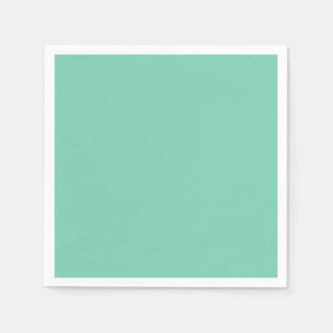 Light Coastal Green Solid Color Napkin