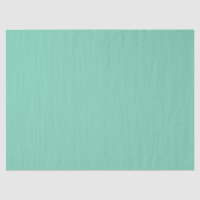 Light Coastal Green Solid Colour Tissue Paper (Front)