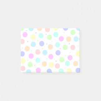 Light Color Polka dots Post-it Notes