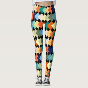 Light Colored Diamonds Leggings